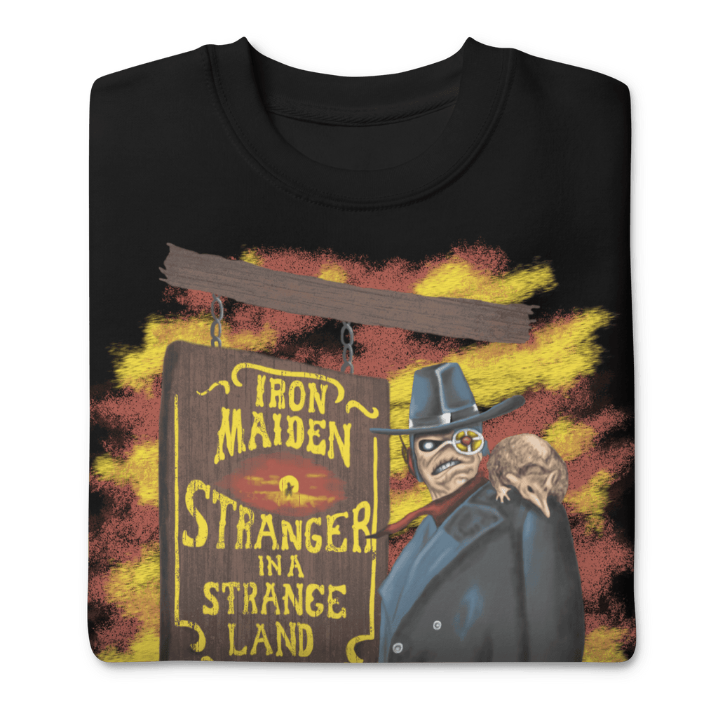 Iron Maiden Strange Land Texas 1987 Vintage Tour Sweatshirt