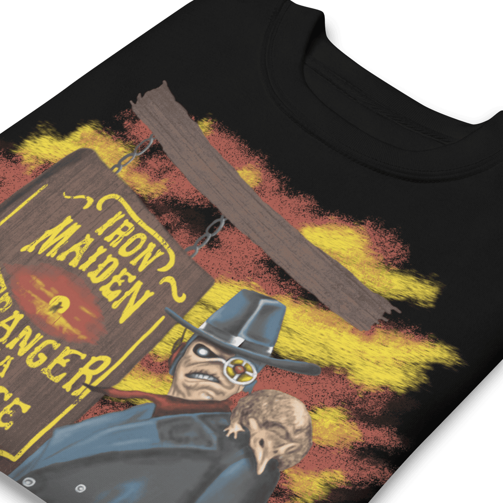 Iron Maiden Strange Land Texas 1987 Vintage Tour Sweatshirt