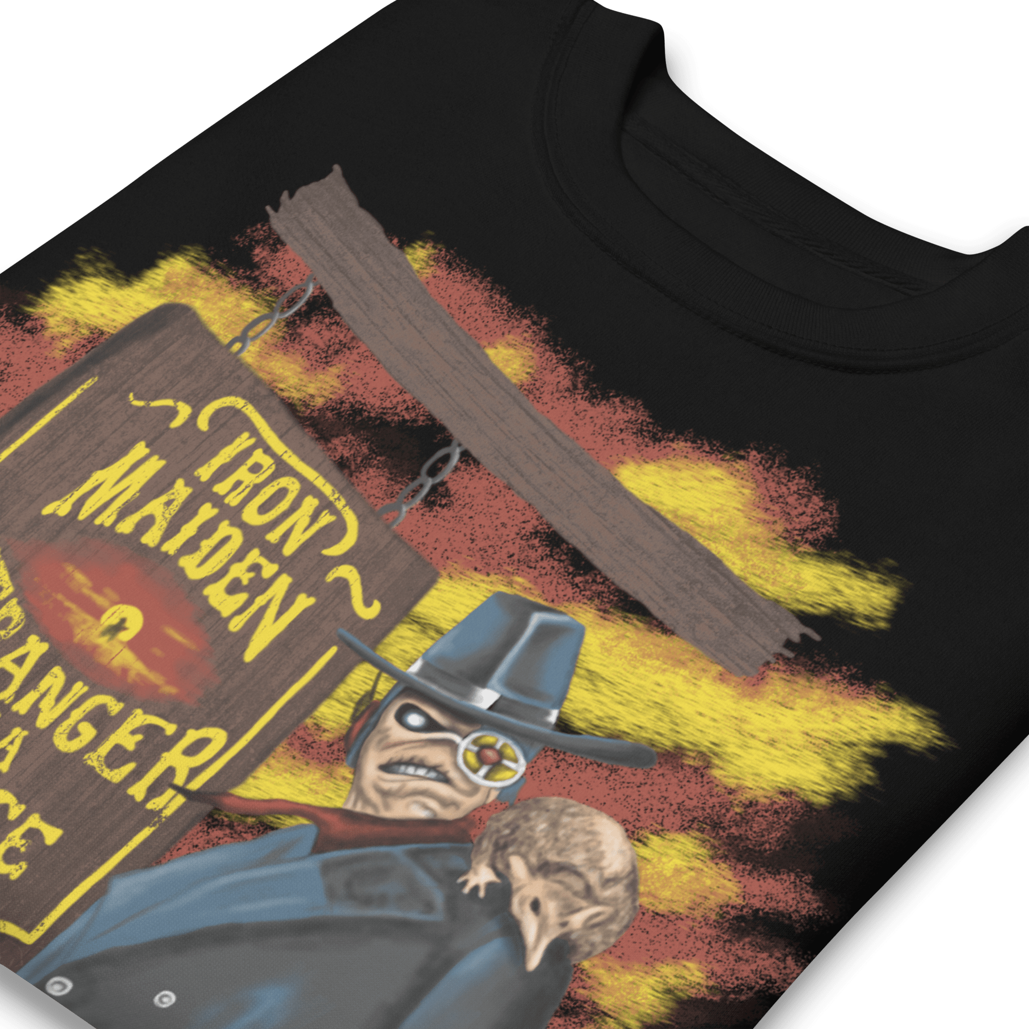 Iron Maiden Strange Land Texas 1987 Vintage Tour Sweatshirt