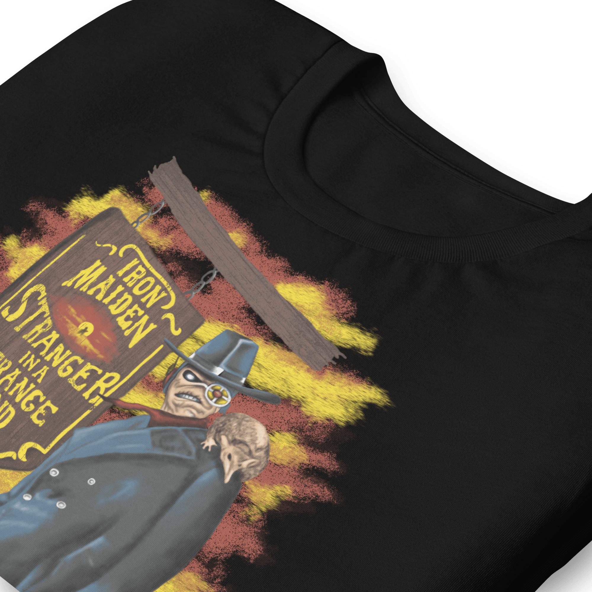 Iron Maiden Strange Land Texas 1987 Vintage Tour T-Shirt