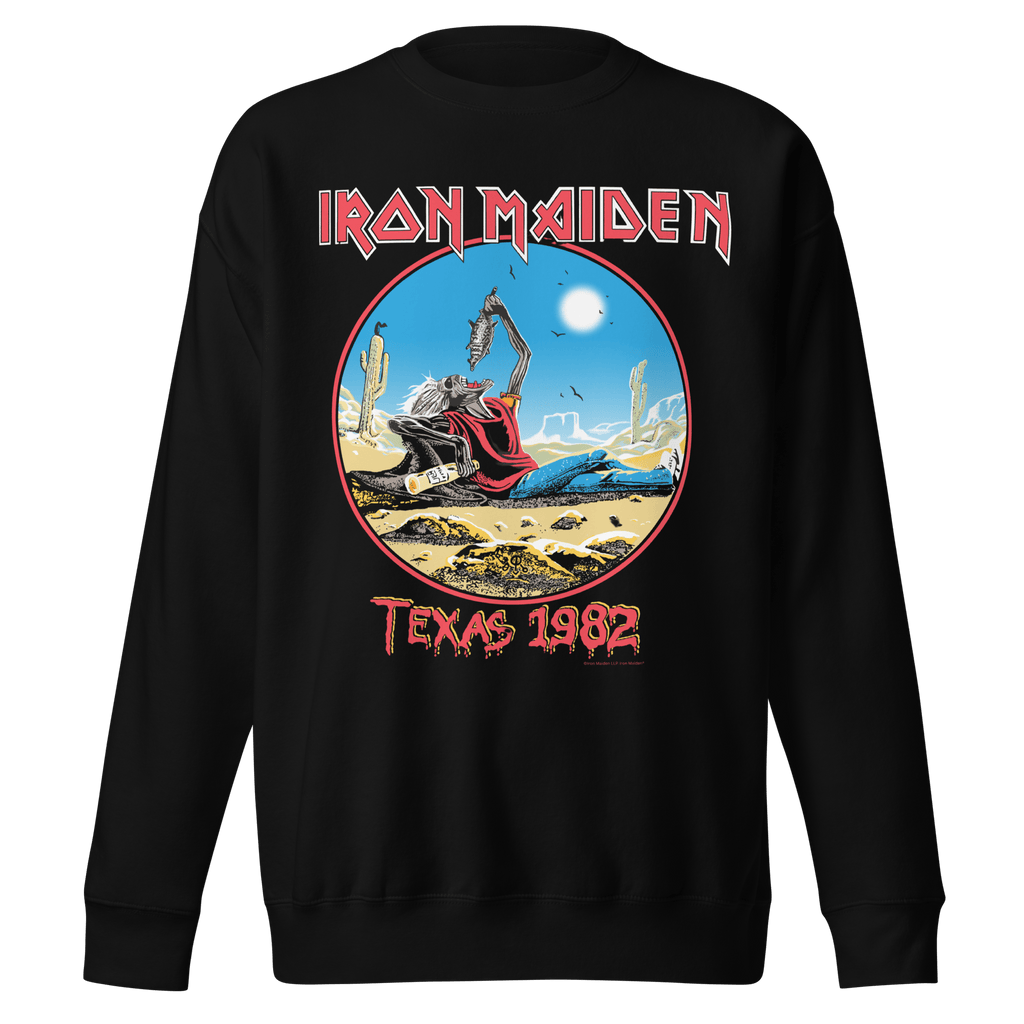 Iron Maiden Texas 1982 Vintage Tour Sweatshirt