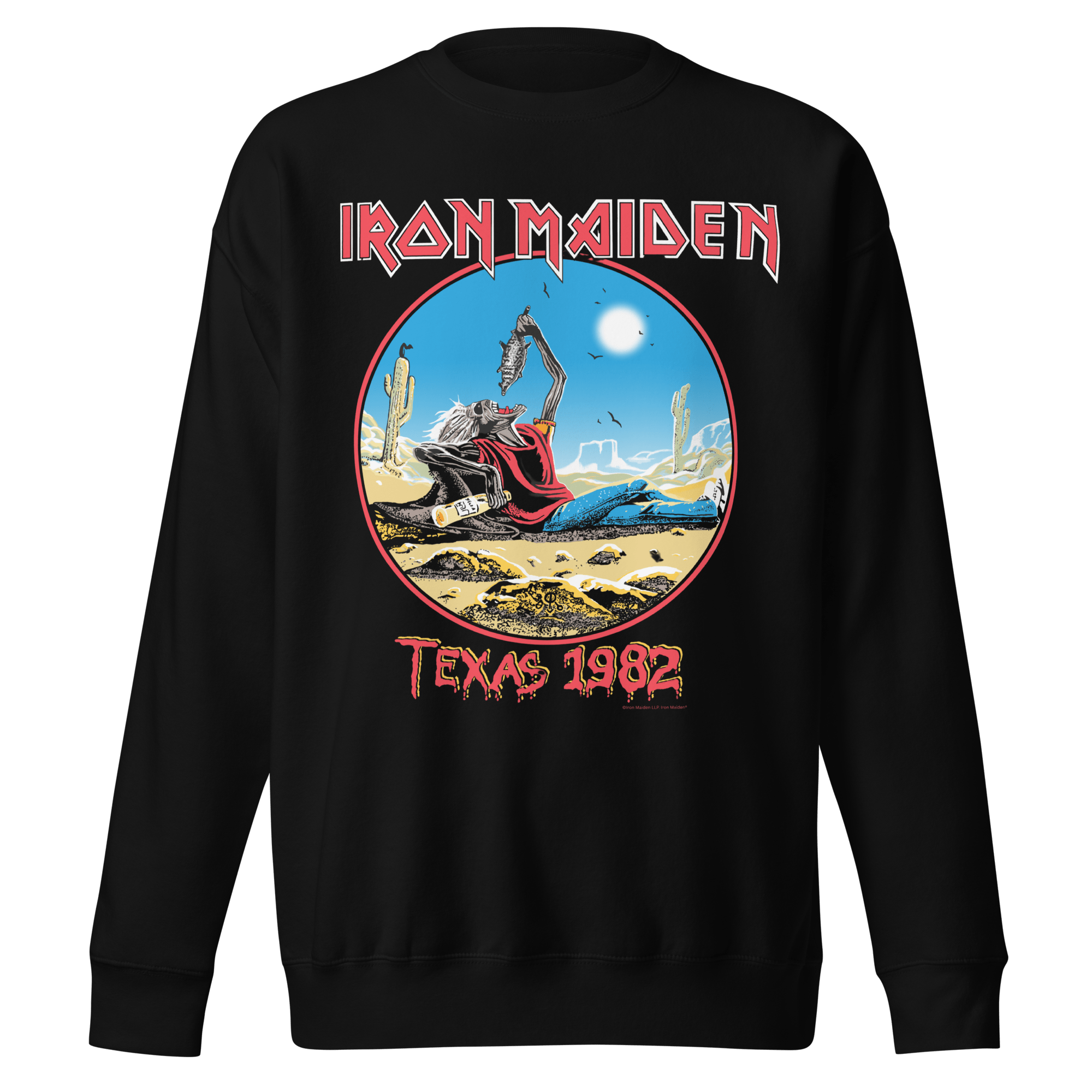 Iron Maiden Texas 1982 Vintage Tour Sweatshirt