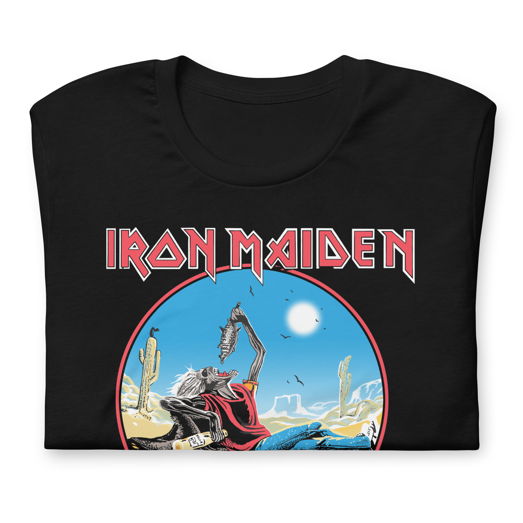 Iron Maiden Texas 1982 Vintage Tour T-Shirt