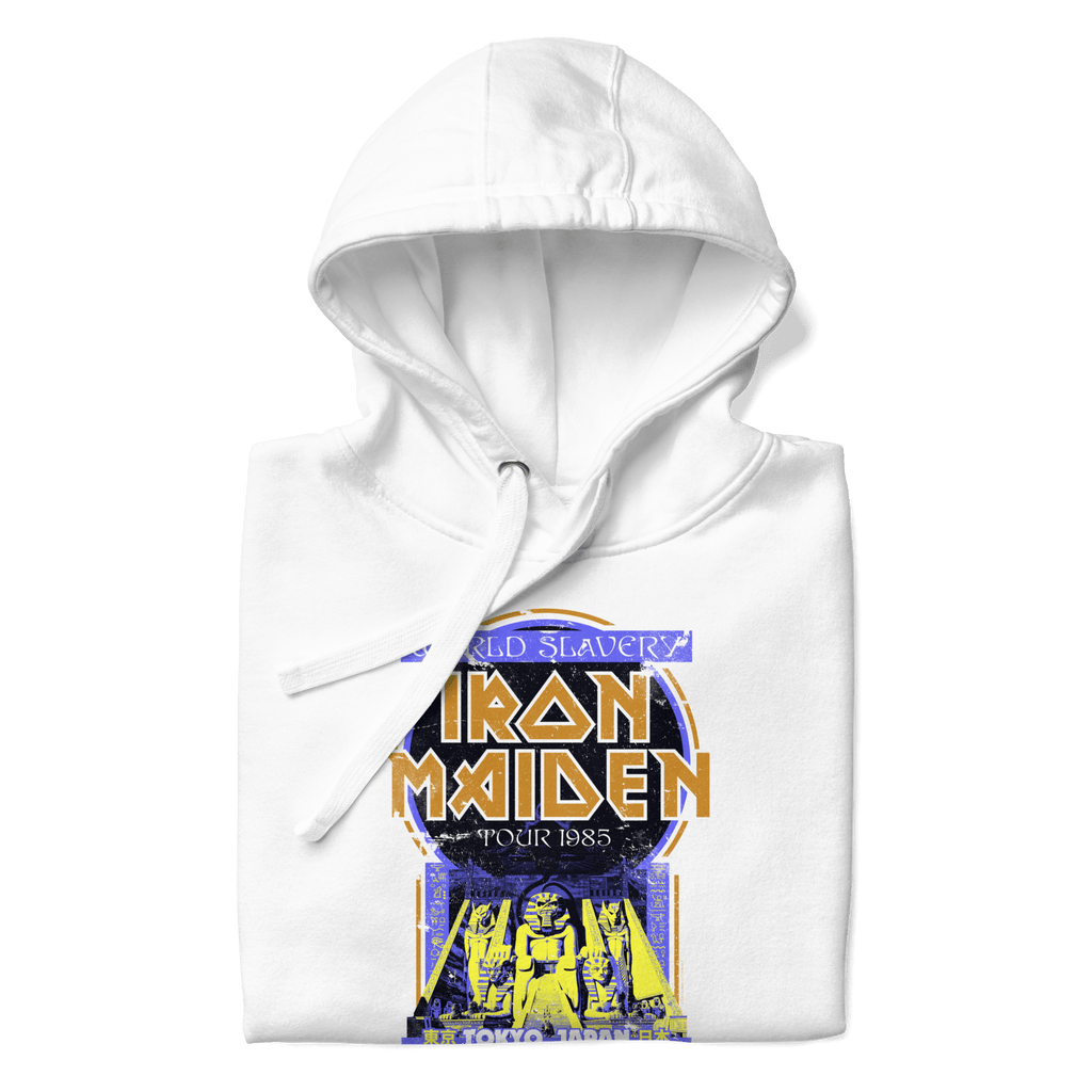 Iron Maiden Tokyo 1985 Vintage Tour Hoodie