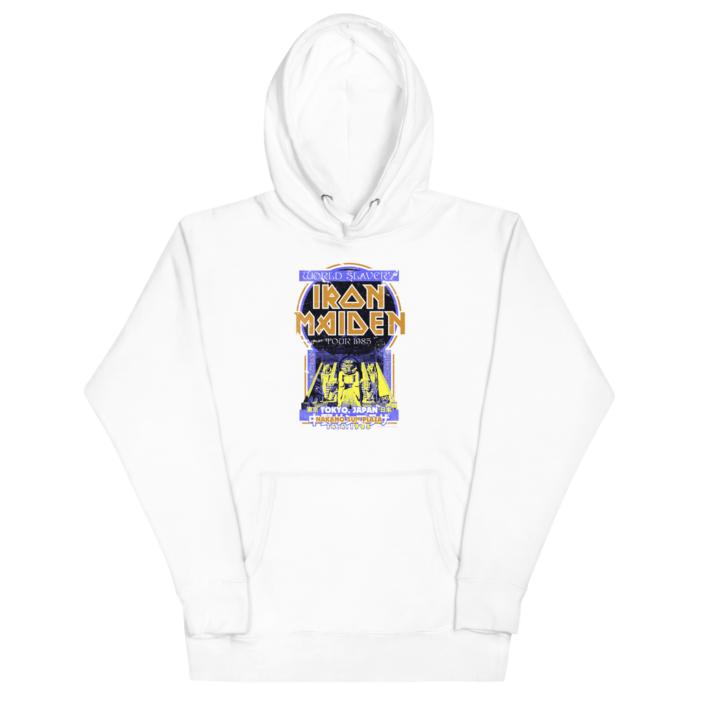 Iron Maiden Tokyo 1985 Vintage Tour Hoodie