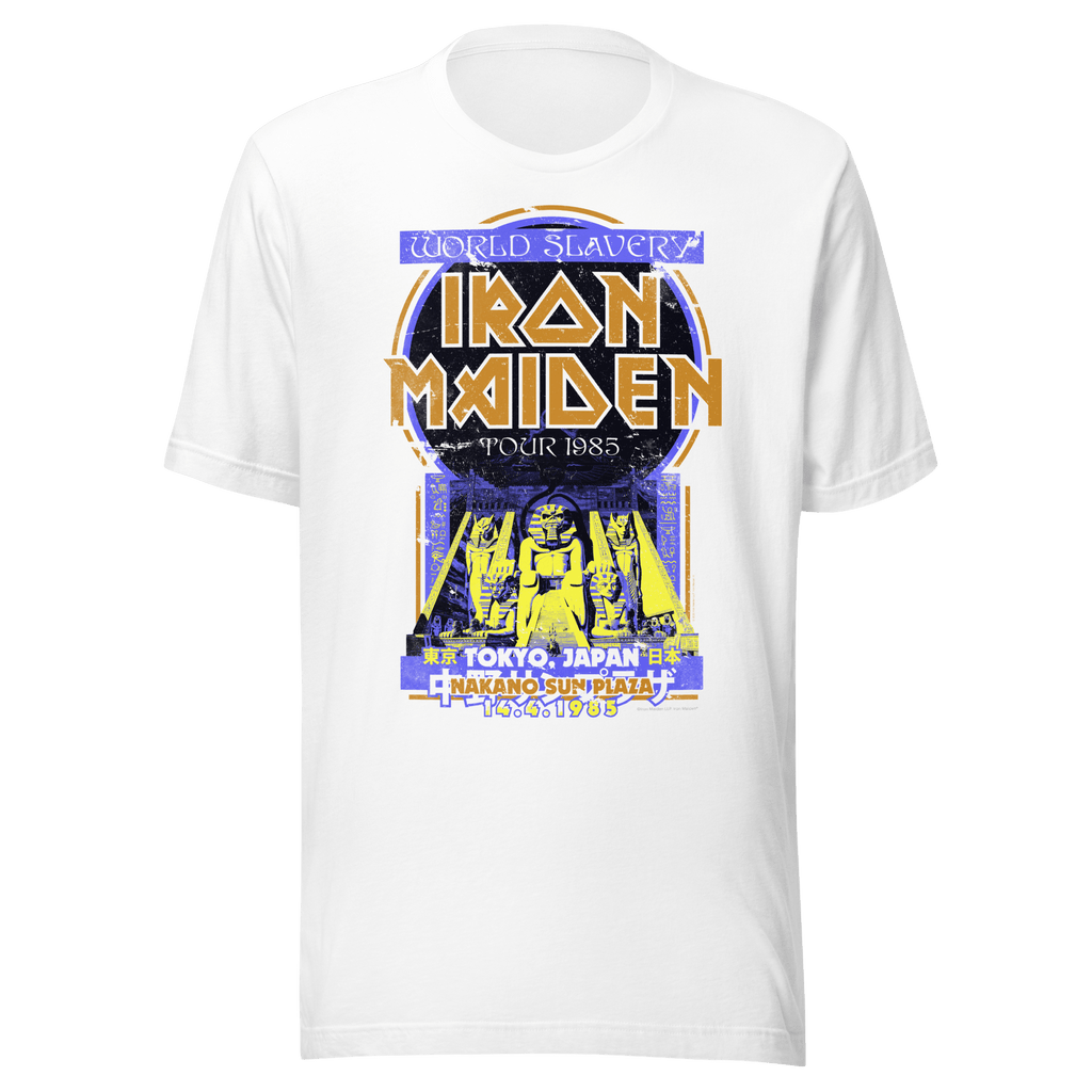 Iron Maiden Tokyo 1985 Vintage Tour T-Shirt