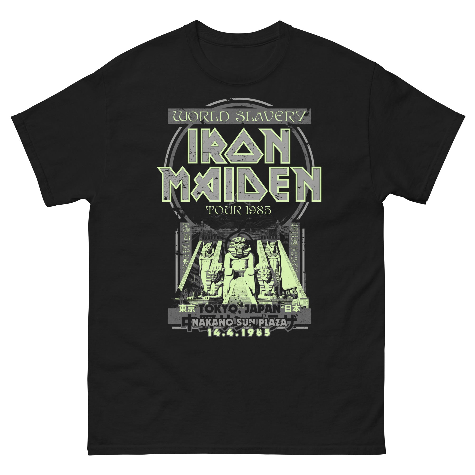 Iron Maiden Tokyo 85 Tour Vintage T-Shirt