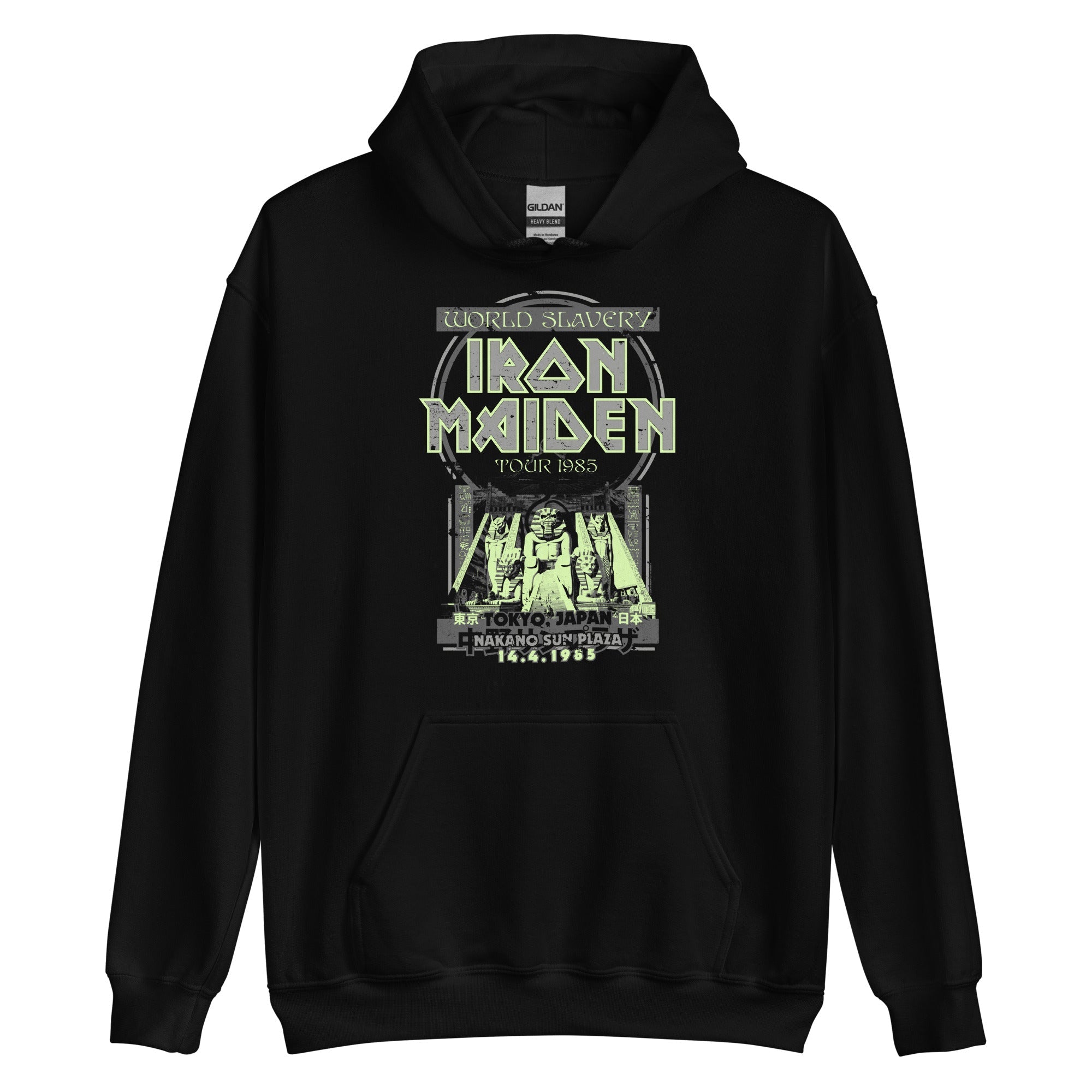 Iron Maiden Tokyo 85 Vintage Hoodie