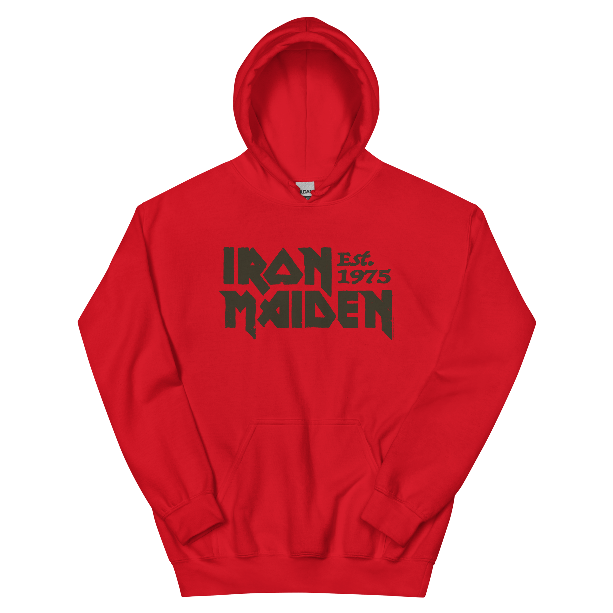 Iron Maiden Vintage 1975 Logo Hoodie