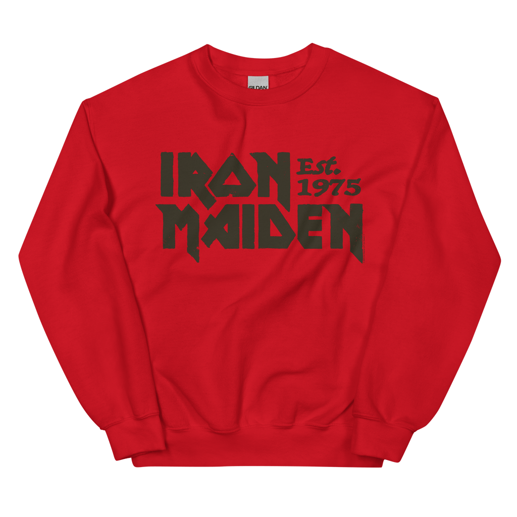 Iron Maiden Vintage 1975 Logo Sweatshirt