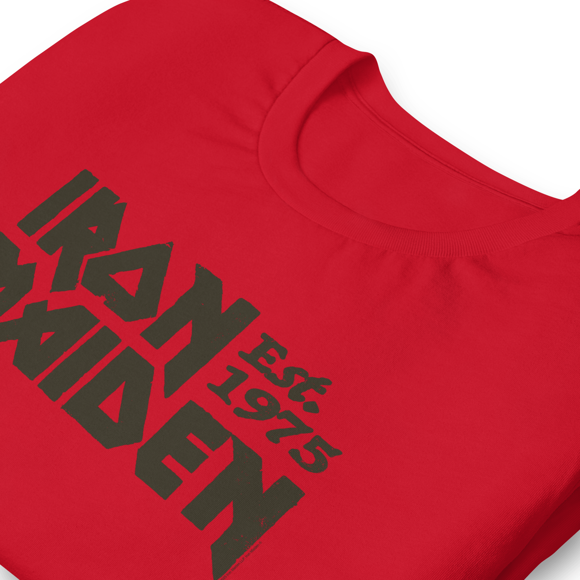 Iron Maiden Vintage 1975 Logo T-Shirt