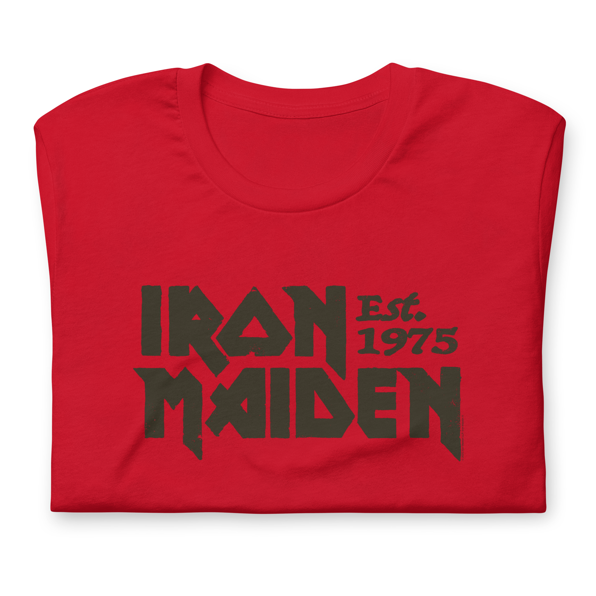 Iron Maiden Vintage 1975 Logo T-Shirt