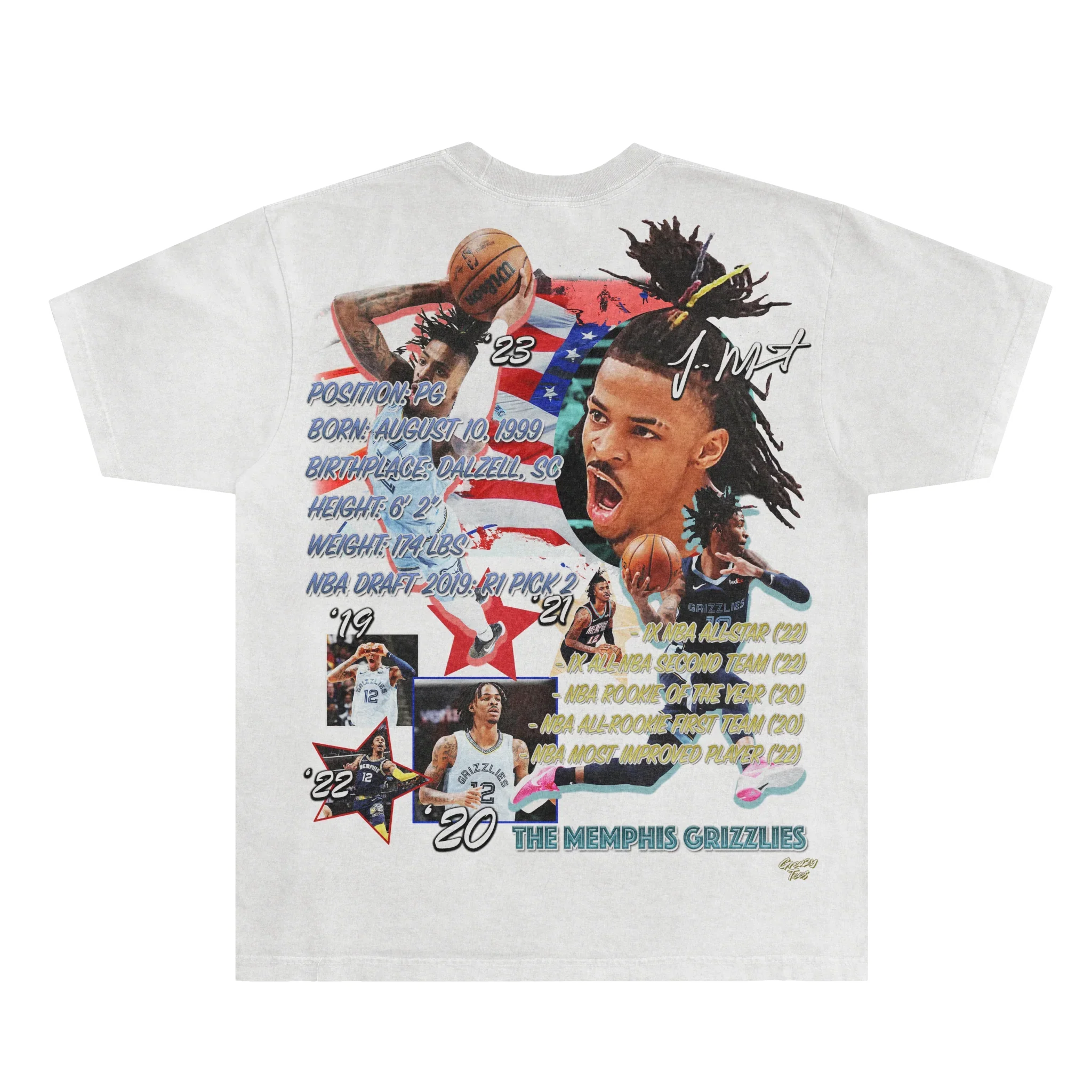 Ja Morant Grizzlies Classic Tee