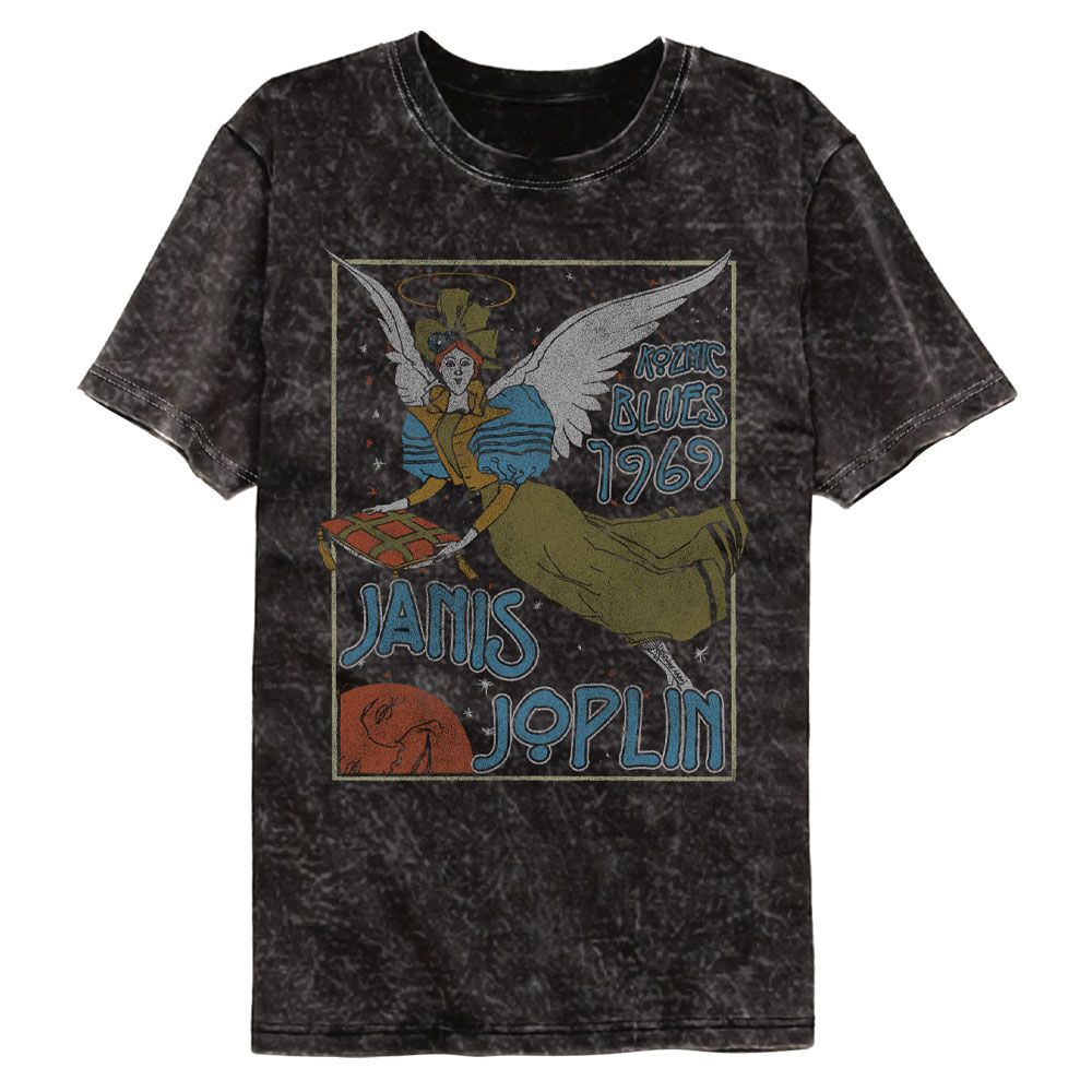 Janis Joplin - Nouveau Angel Vintage Wash T-Shirt