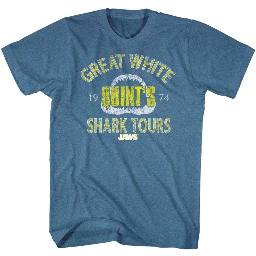 Jaws Shark Tour Boyfriend Tee