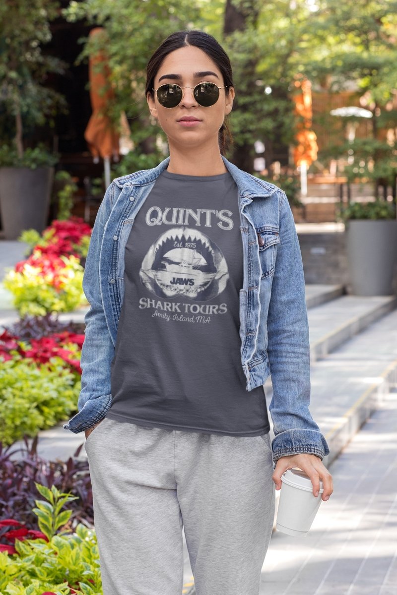 Jaws Shark Tours Womens T-Shirt