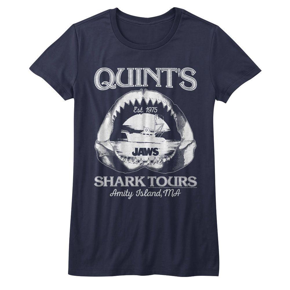Jaws Shark Tours Womens T-Shirt
