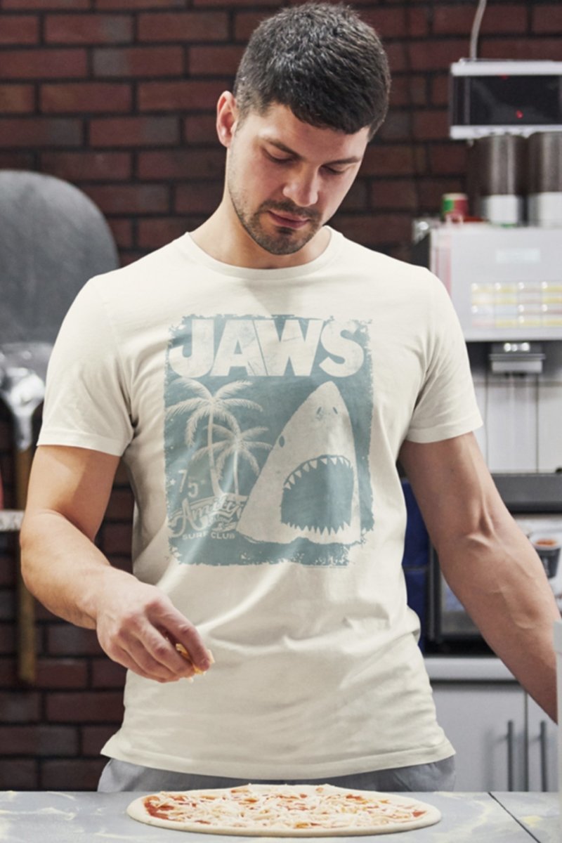 Jaws Surf Club Poster T-Shirt