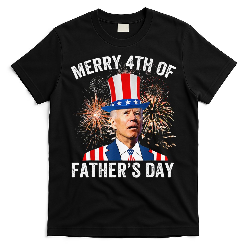 Joe Biden Merry 4th Of Father's Day Funny 4th Of July T-Shirt