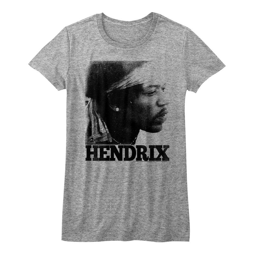 Jimi Hendrix Vintage Face Womens T-Shirt