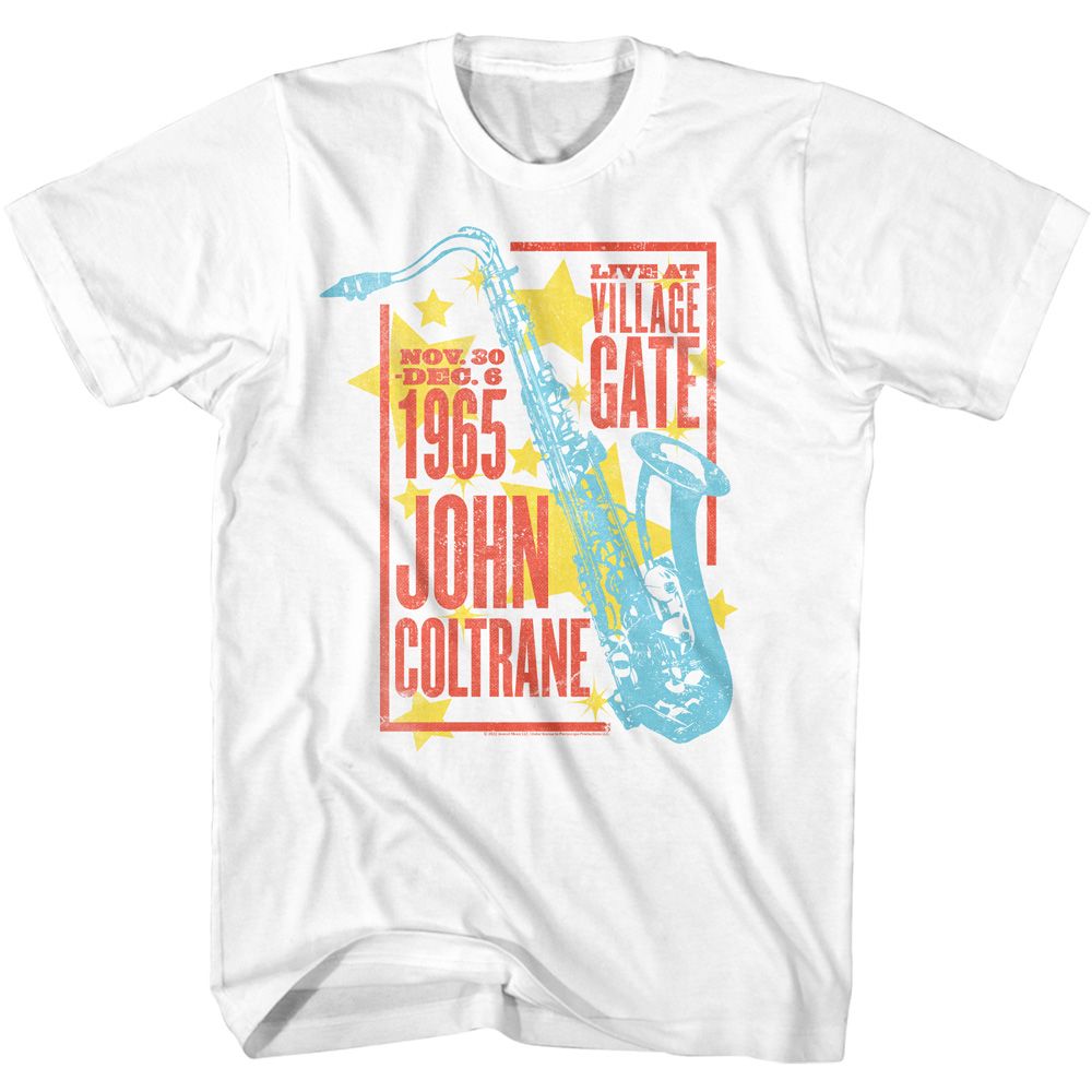 John Coltrane - Star Poster Boyfriend Tee