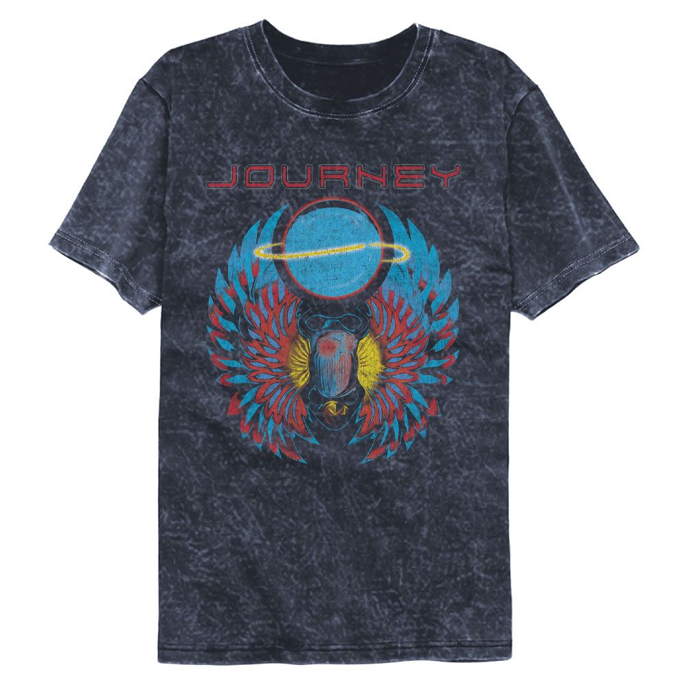 Journey - Scarab With Orb Vintage Wash T-Shirt