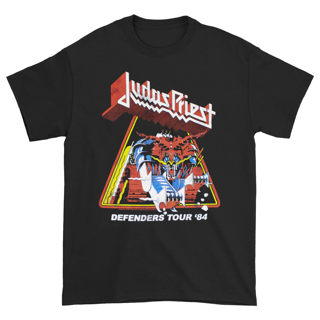 Judas Priest Defenders Vintage Tour T-Shirt