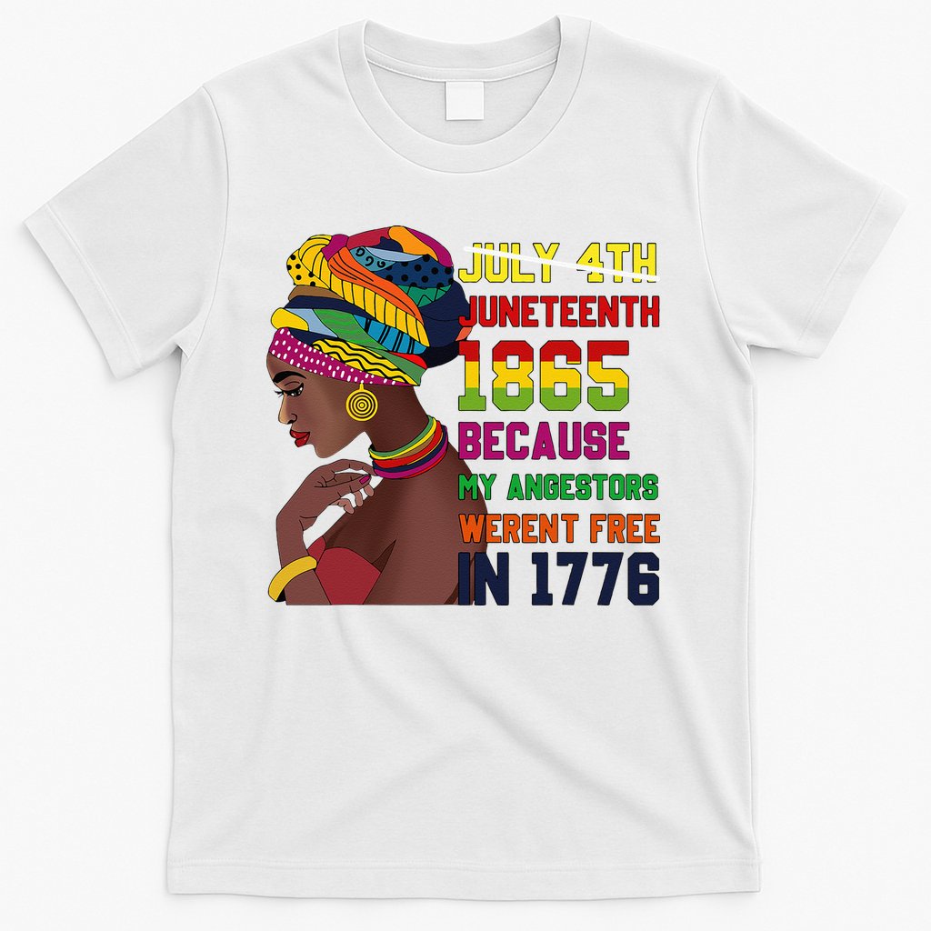 Juneteenth Women Juneteenth Shirts African American T-Shirt