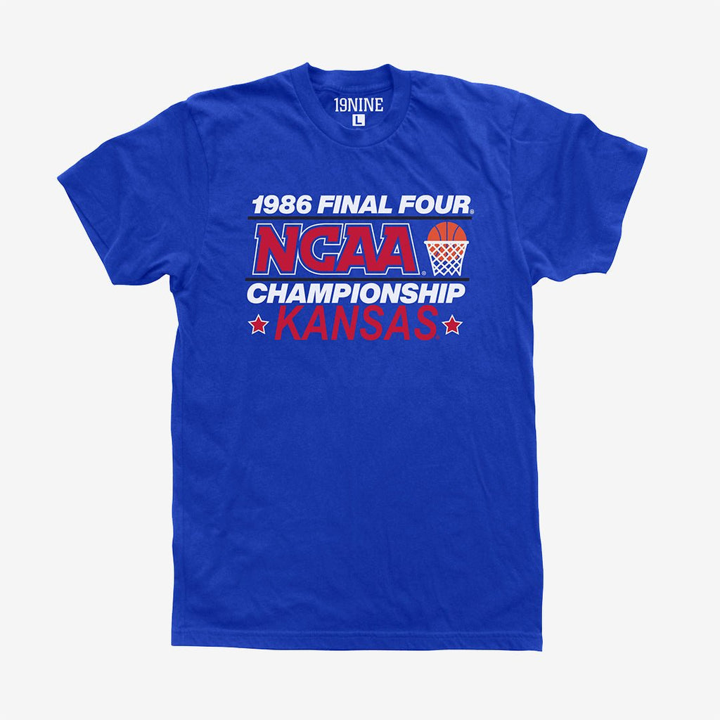 Kansas NCAA '86 Vintage Tee