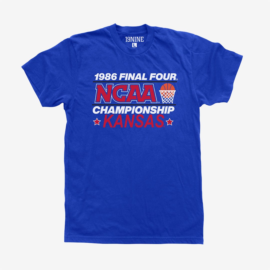 Kansas NCAA '86 Vintage Tee