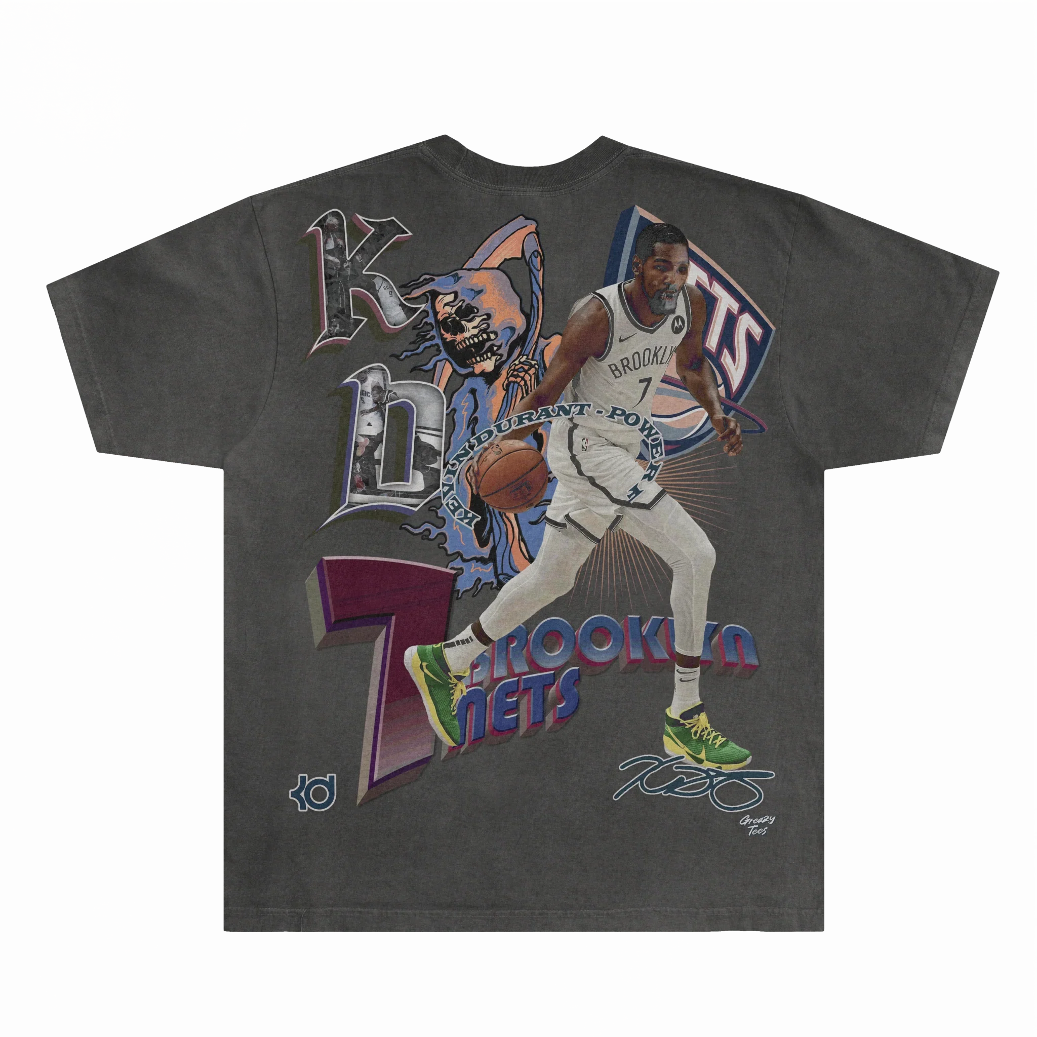 Kevin Durant BK Nets Classic Tee Style002
