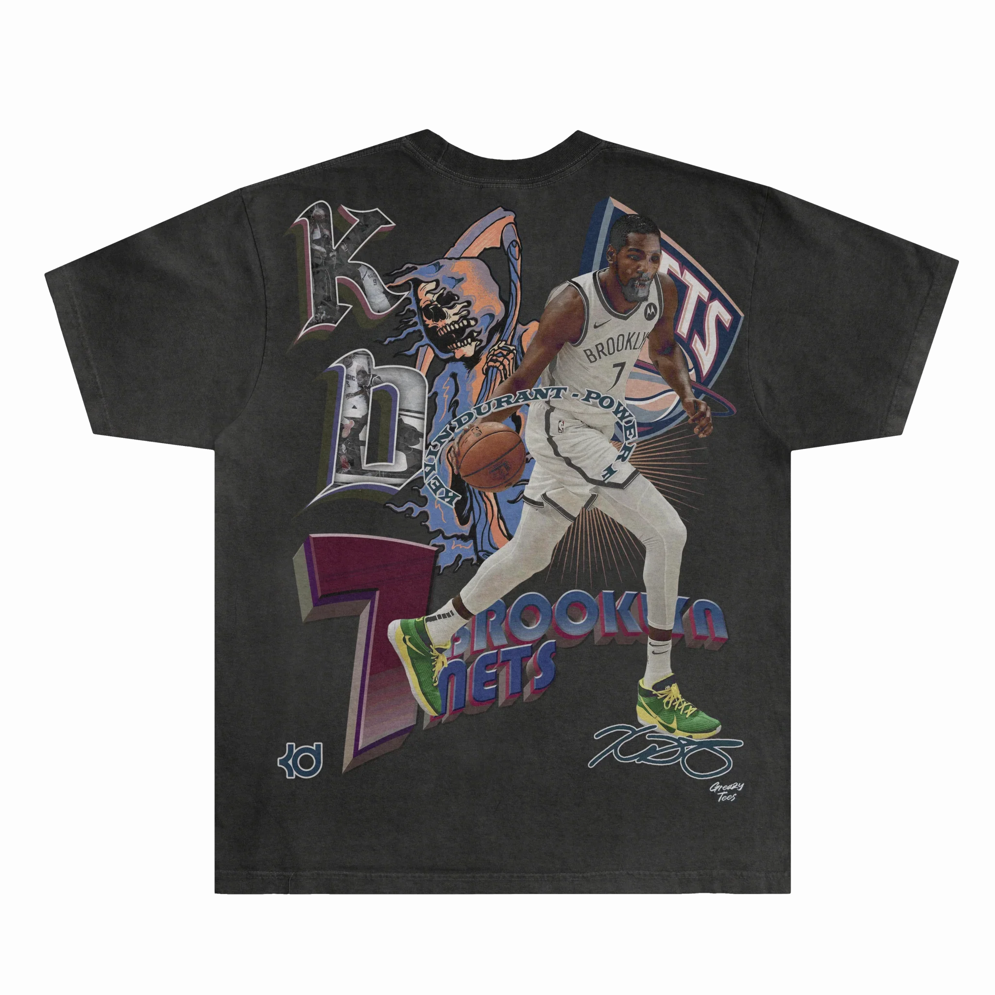 Kevin Durant BK Nets Classic Tee Style001