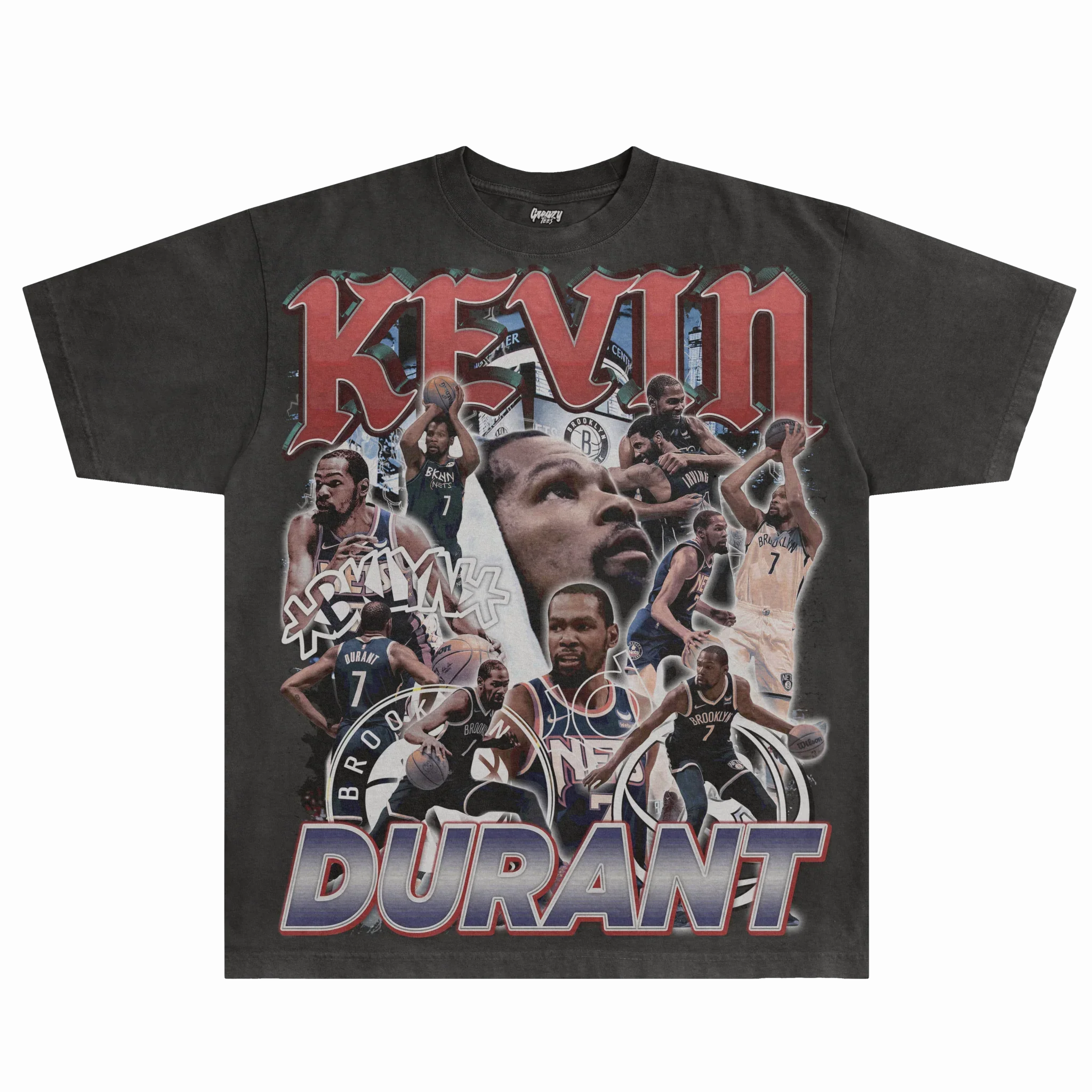 Kevin Durant BK Nets Classic Tee Style001