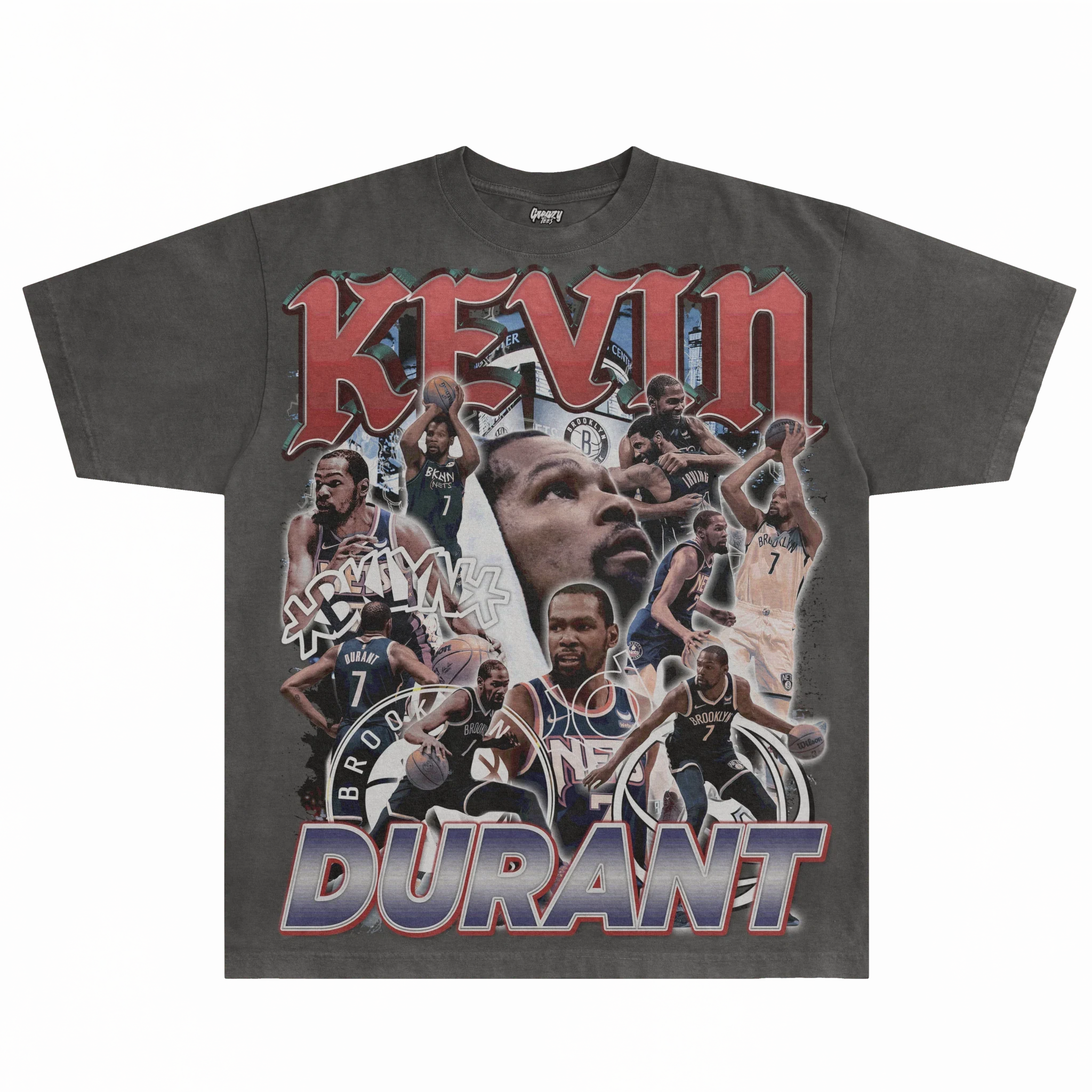 Kevin Durant BK Nets Classic Tee Style002