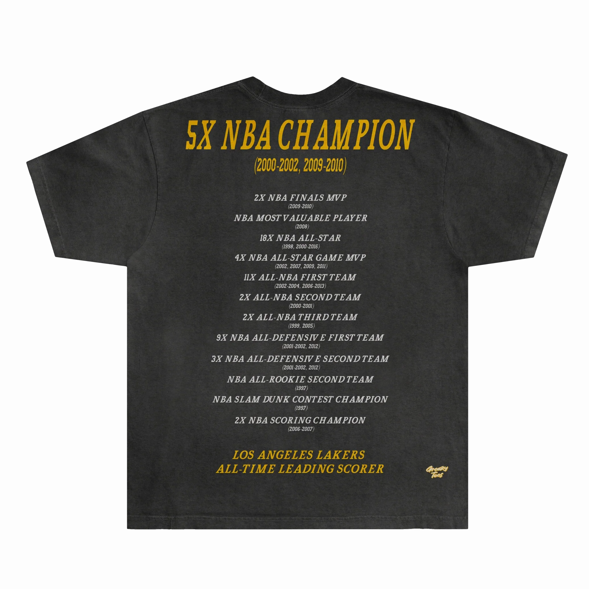 Kobe Bryant Lakers Classic Tee Style002