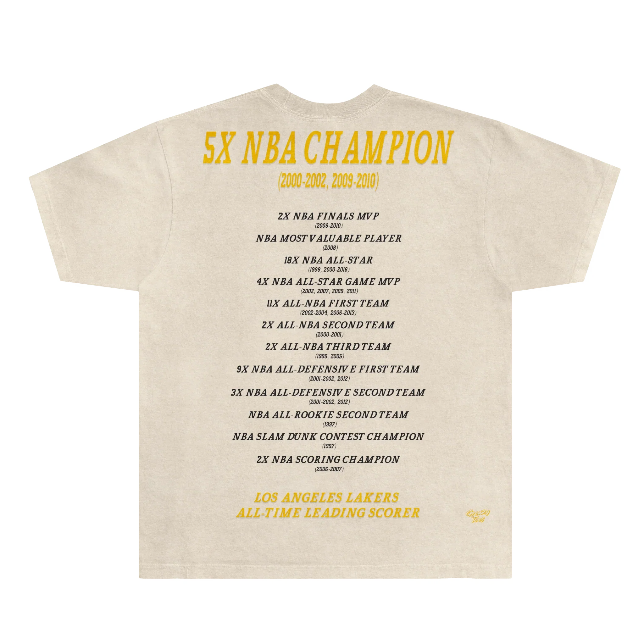 Kobe Bryant Lakers Classic Tee Style003