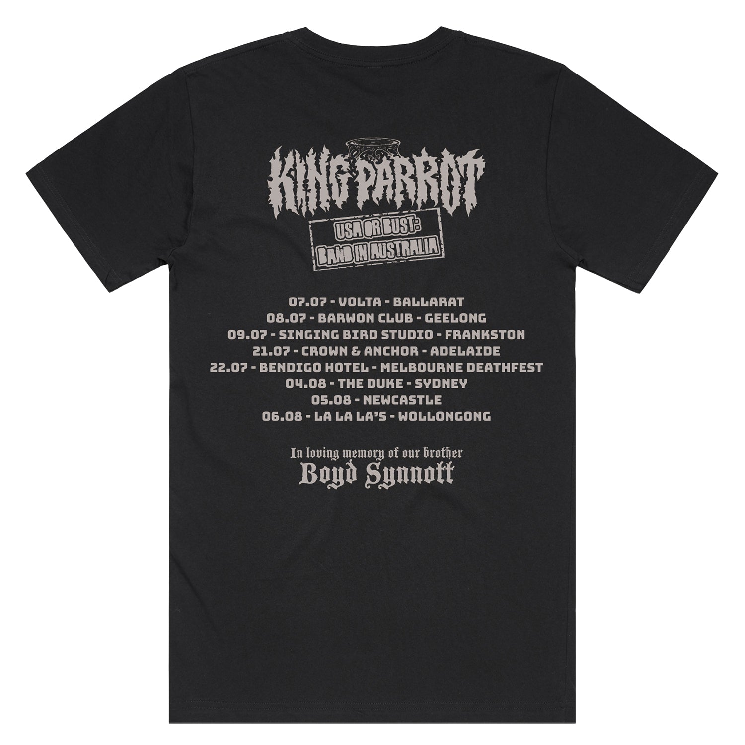 Anthem Tour T-Shirt (Black)