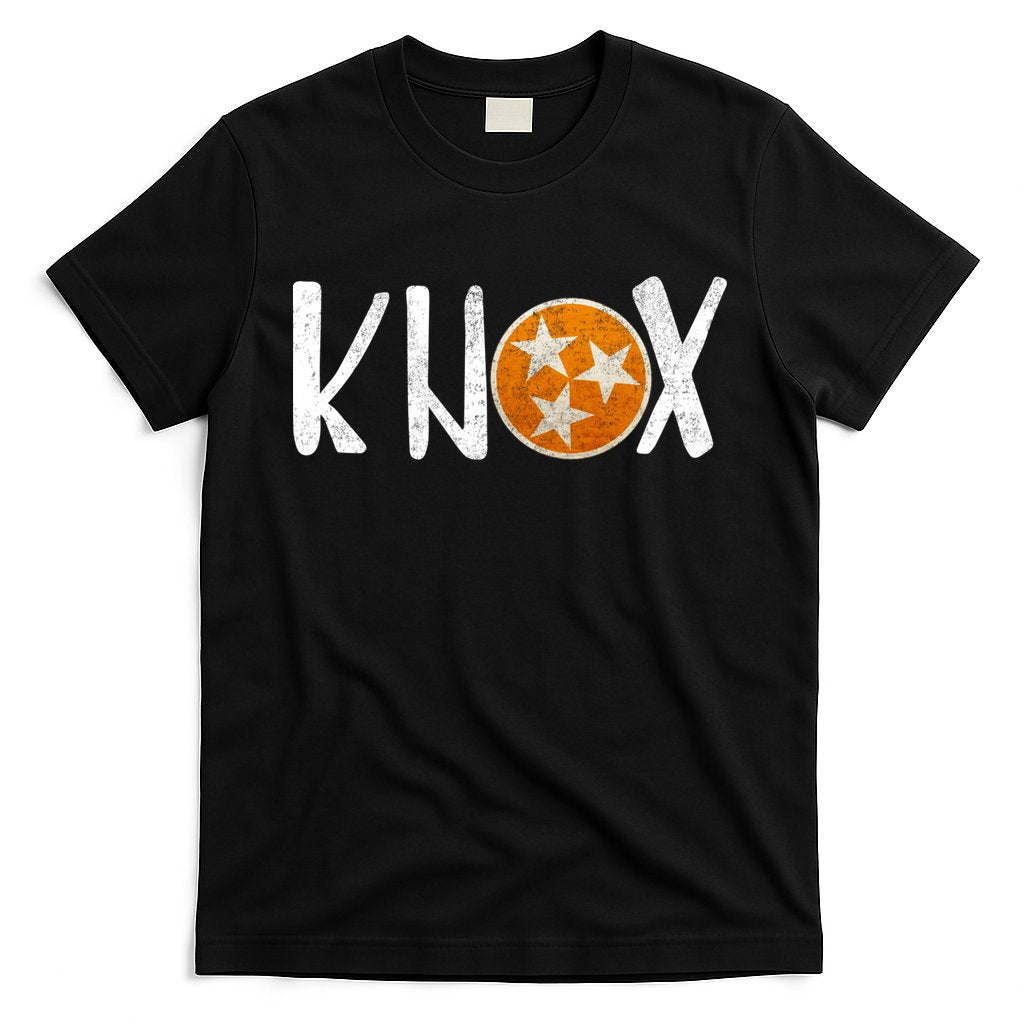 Knox Vintage Distressed Knoxville Tennessee Fan Football T-Shirt