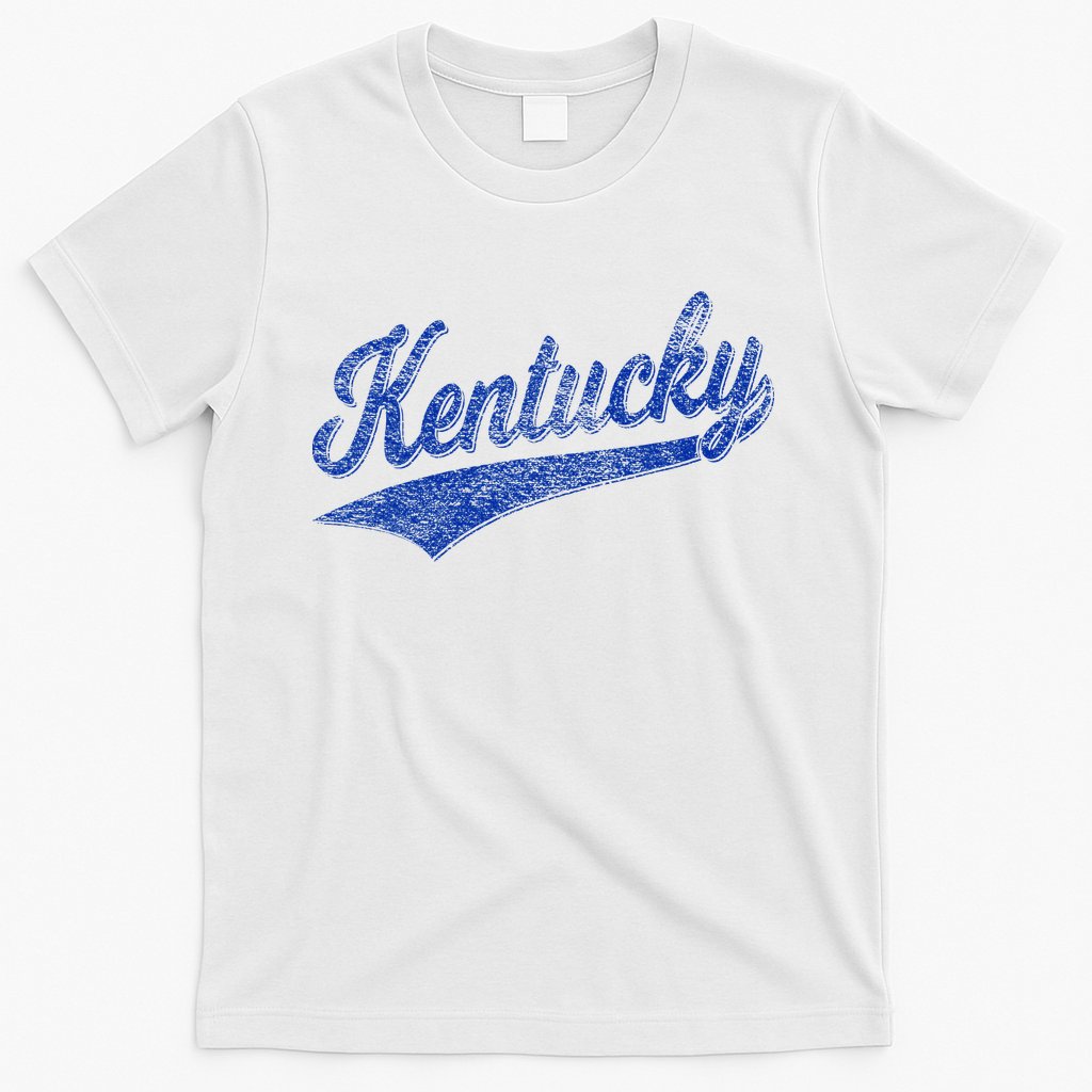 Kentucky Varsity Script Classic Sports Jersey Style T-Shirt