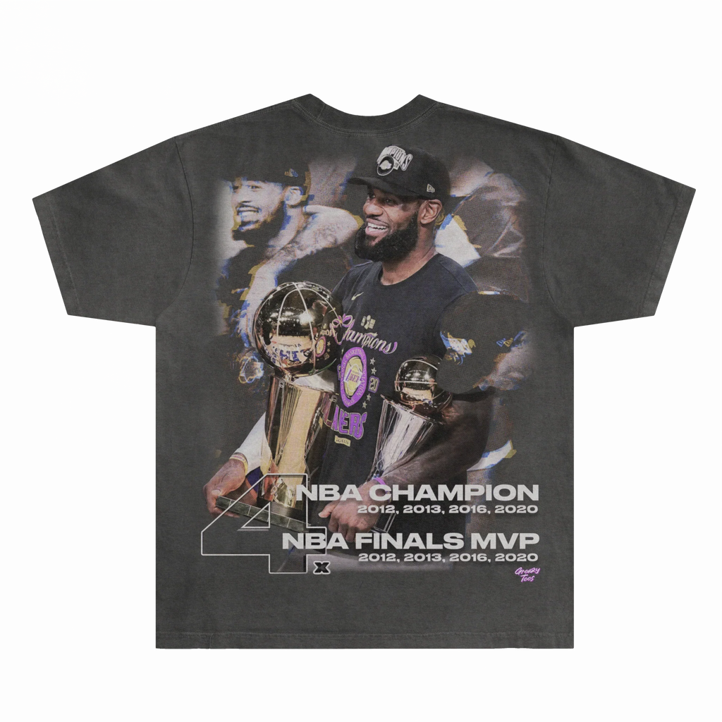 LeBron James Lakers Classic Tee Style002