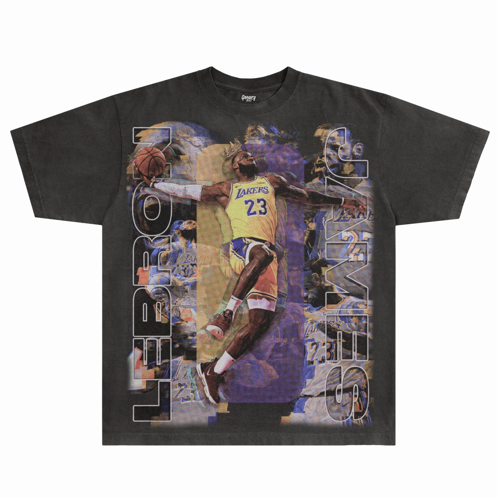 LeBron James Lakers Classic Tee Style001