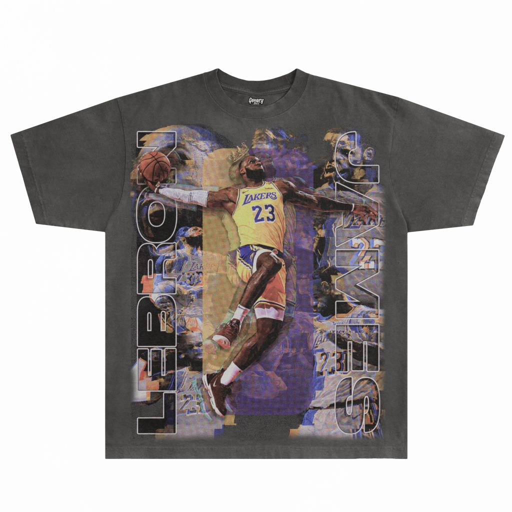 LeBron James Lakers Classic Tee Style002