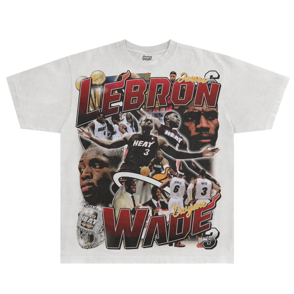 LeBron & Wade '12-13 Heat Classic Tee
