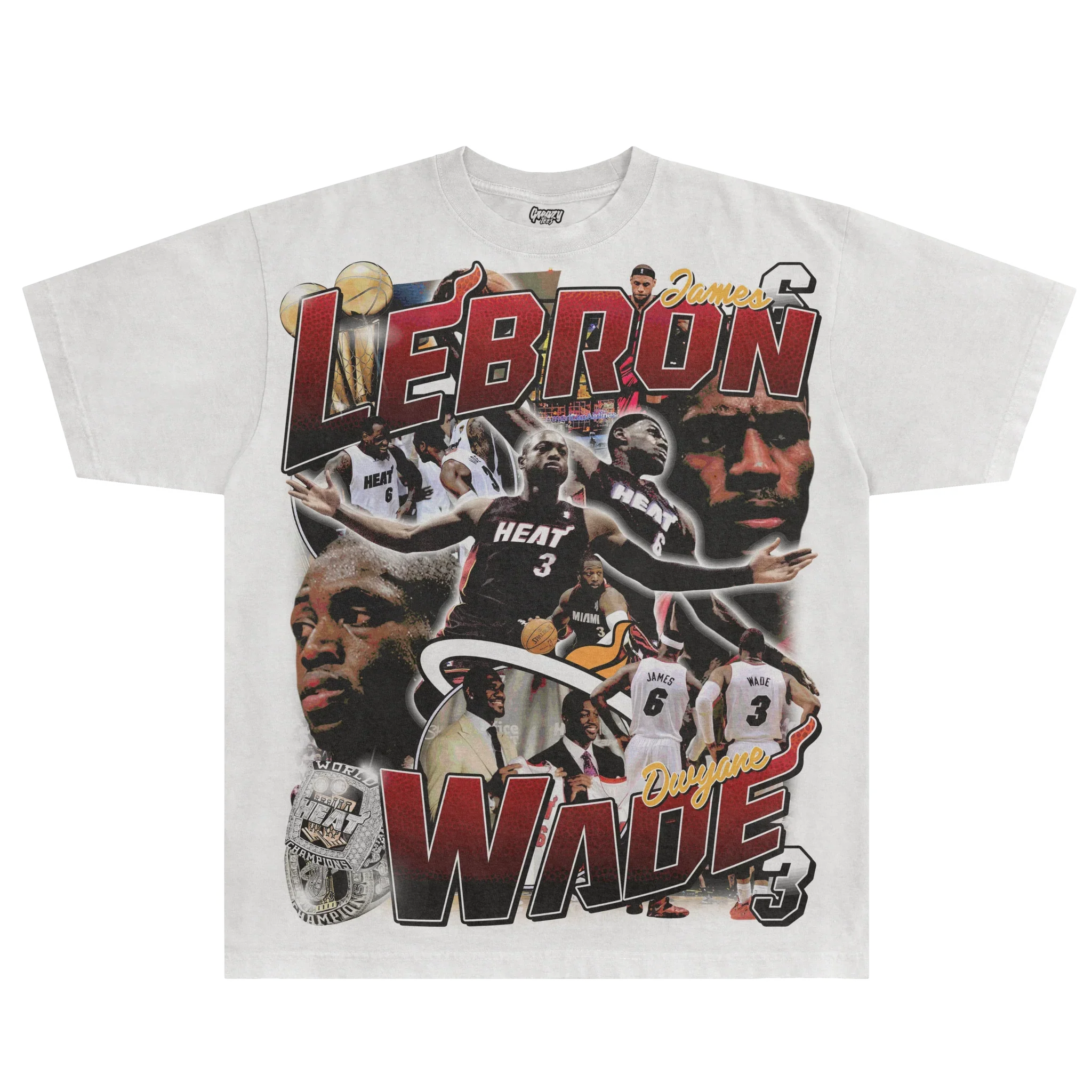 LeBron & Wade '12-13 Heat Classic Tee