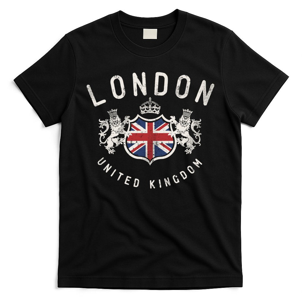 London Great Britain Vintage Crown Gift T-Shirt
