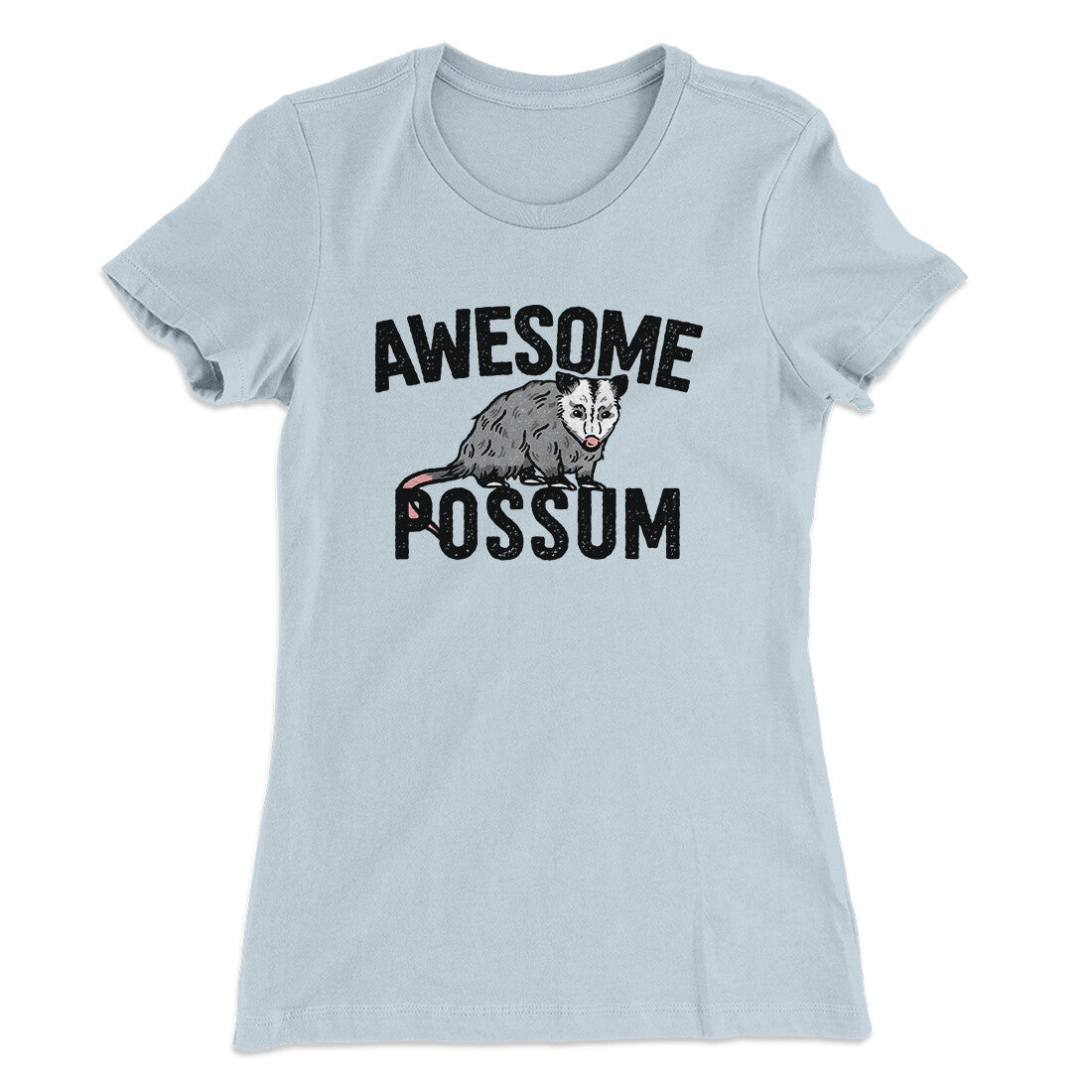 Awesome Possum Funny Women's T-Shirt