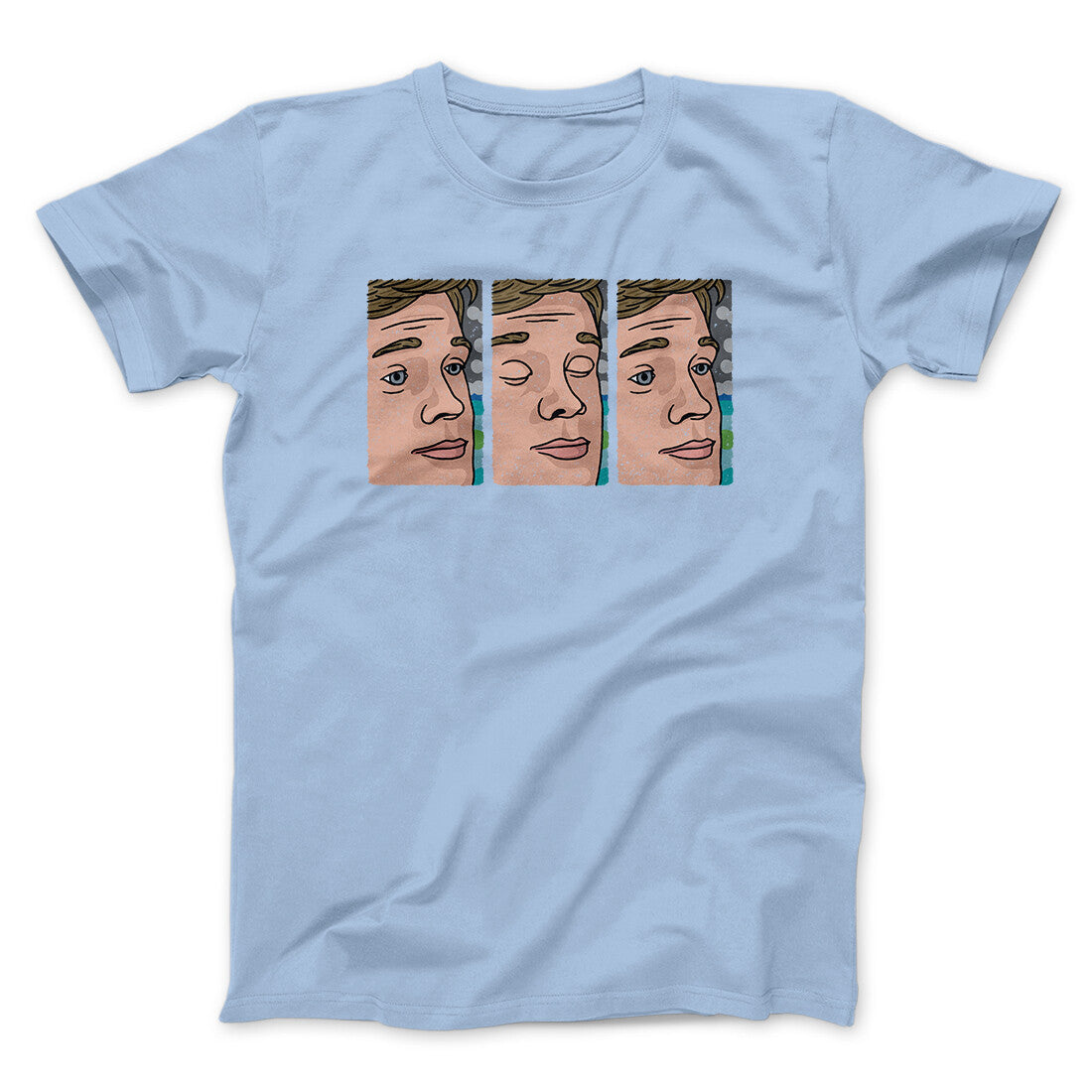 Blinking Guy Meme Funny Men/Unisex T-Shirt