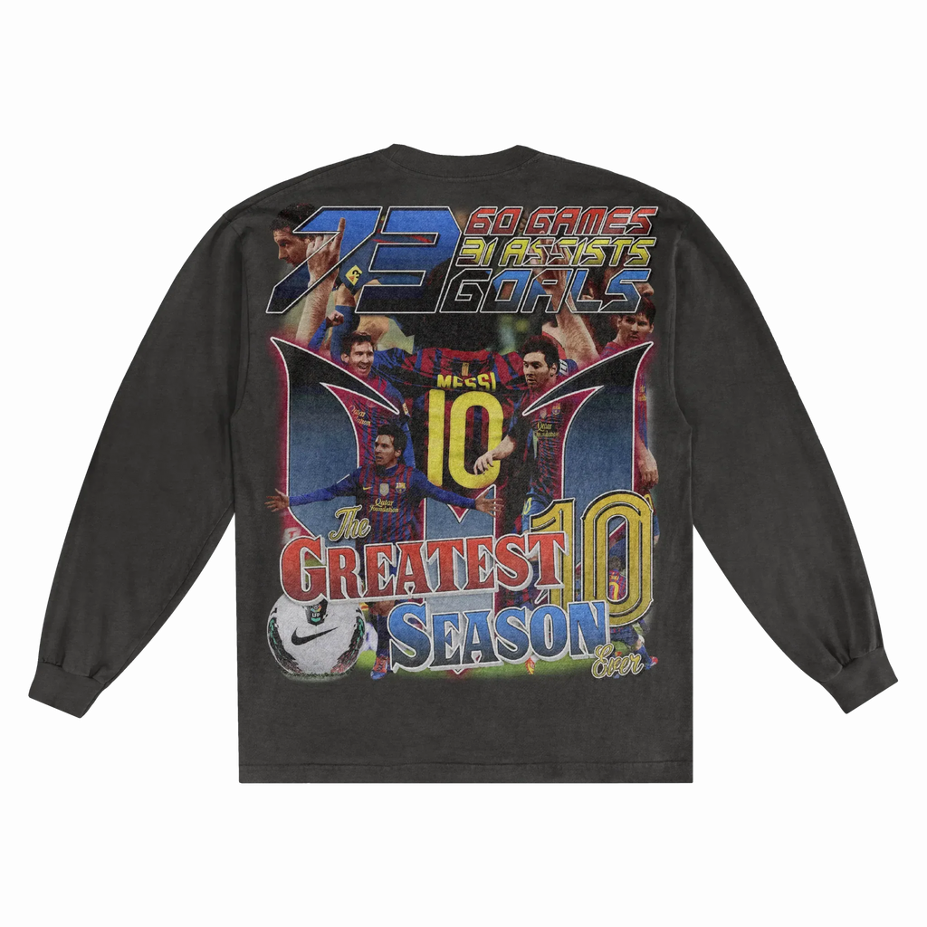 Lionel Messi '11/12 Classic Long Sleeved Tee Style002
