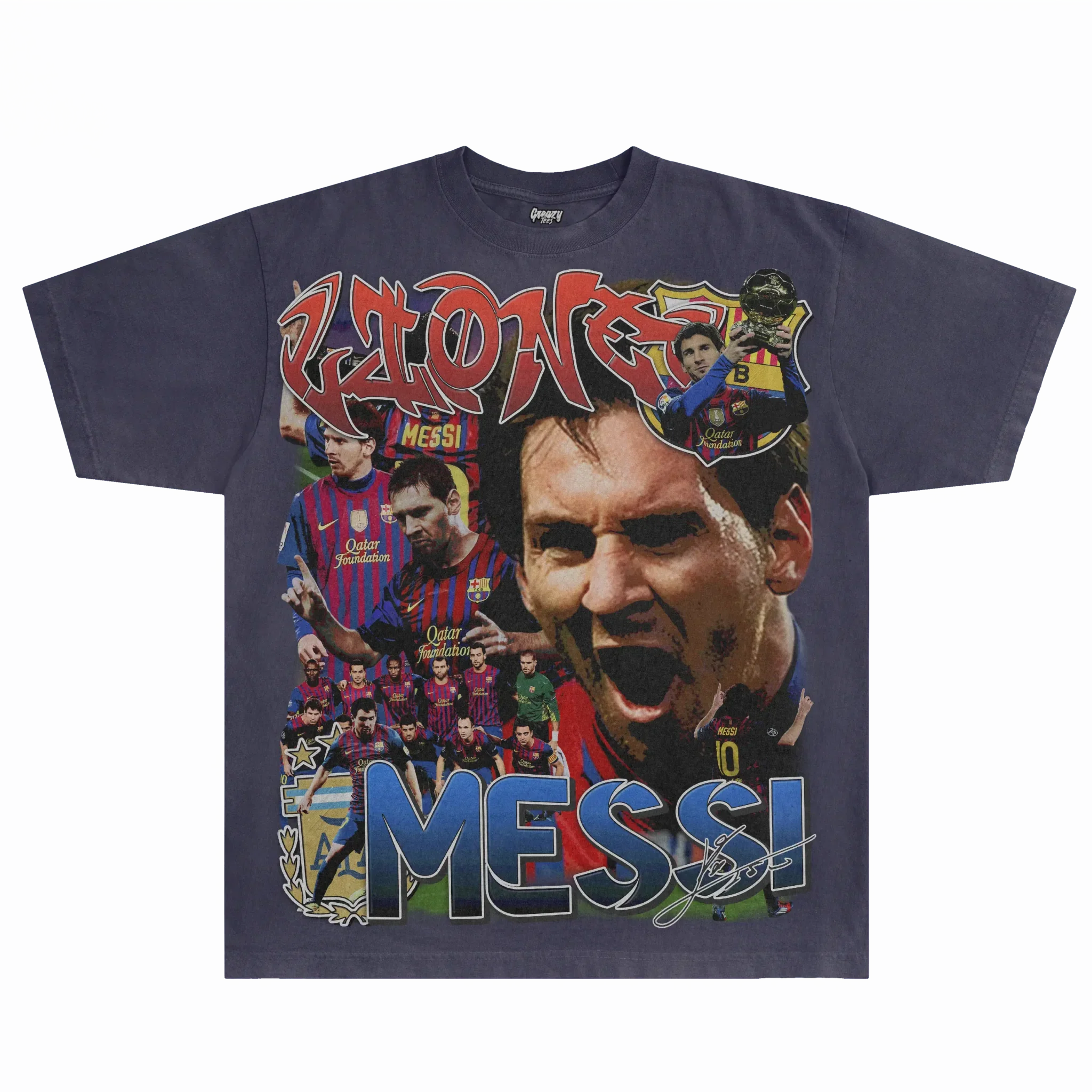 Lionel Messi '11/12 Classic Tee Style005