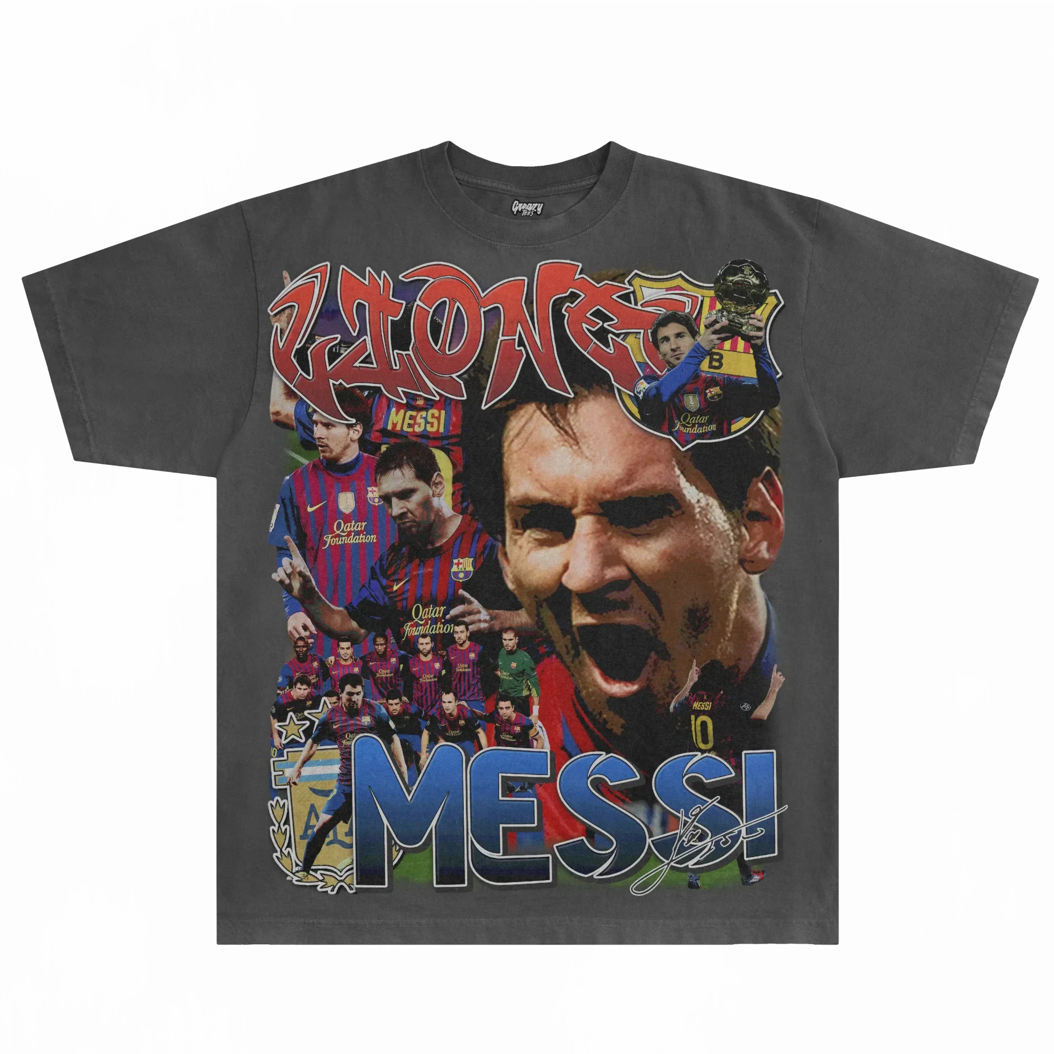 Lionel Messi '11/12 Classic Tee Style002